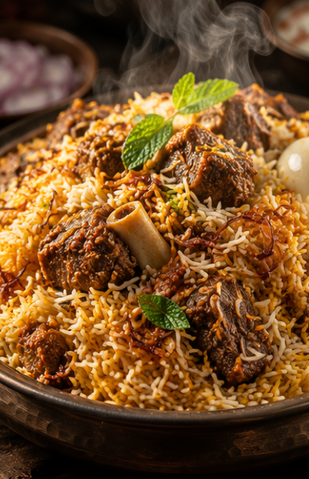 Rice with Sambar